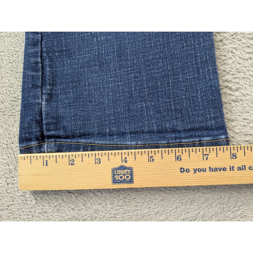 Levis Classic Bootcut Jeans Womens 29 Blue Stretch Denim Mid Rise 39252-0004 - Picture 9 of 13
